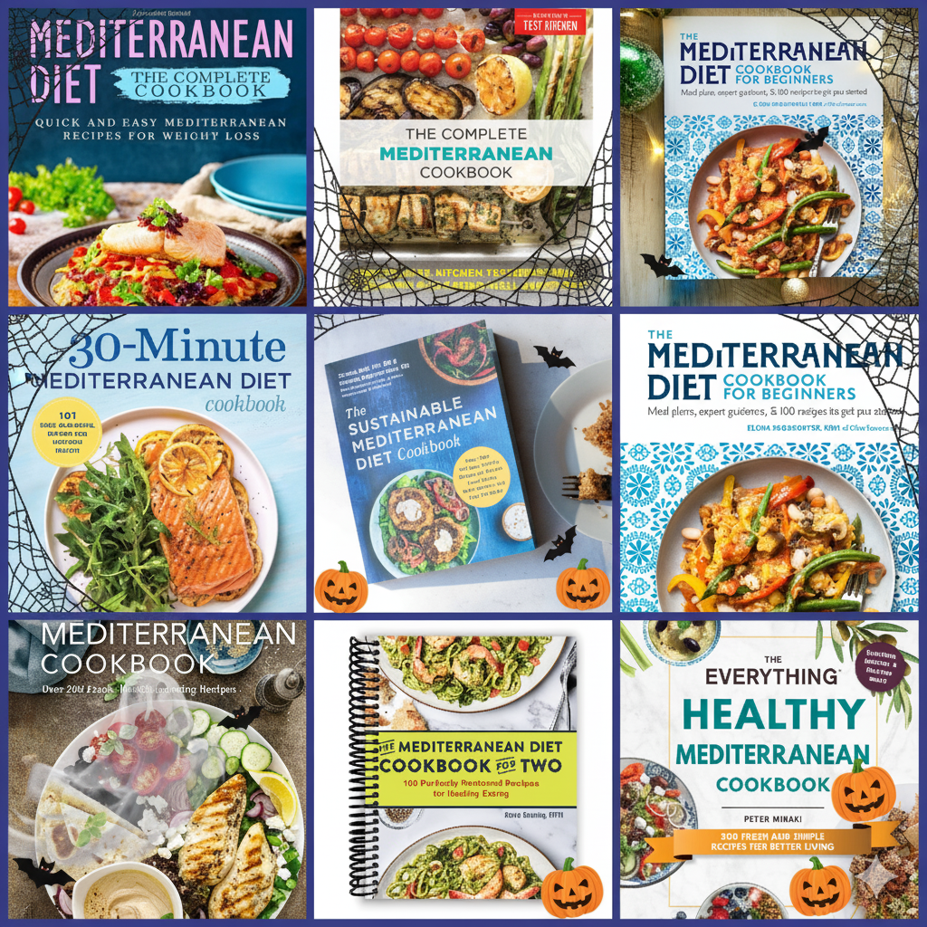 Trick or Treat Mediterranean Cookbook Bundle 2025 – Healthy Never Tasted So Sinful! Halloween Offers 2025( Ebooks )