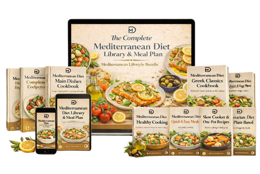 The Mediterranean Diet Recipes Cookbooks Bundle 2026 For Beginners ( Special Edition )