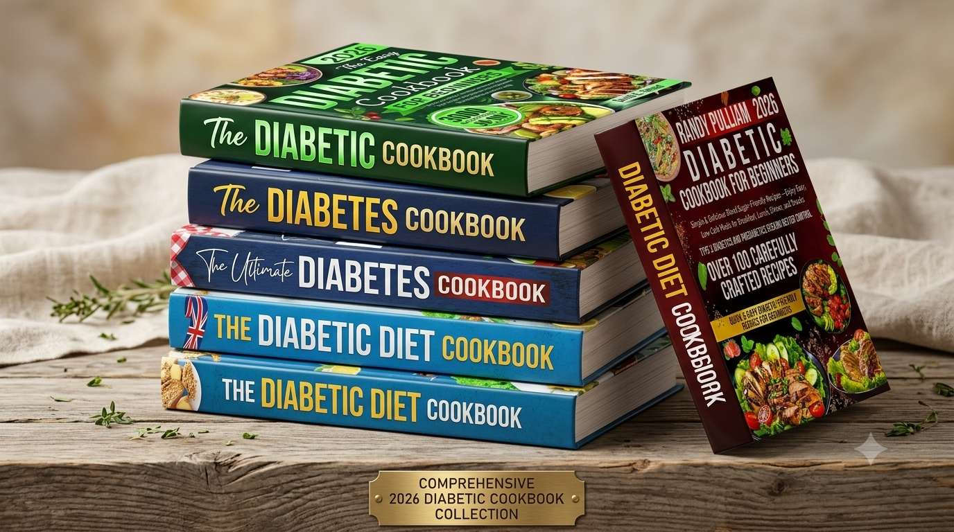Diabetic Recipes Cookbooks Bundle 2026 For Beginners